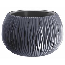 Кашпо для цветов Sandy Bowl DSK290-S433 3,9 л (антрацит)