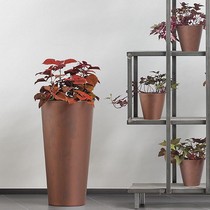 Кашпо для цветов Tubus Slim Corten DTUS400C-7601U 35 и 64 л (кортен)