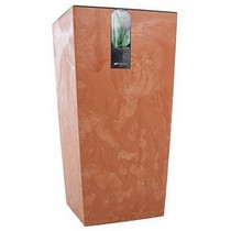 Кашпо для цветов Urbi Square Effect DURS400E-R624 37 и 91,5 л (терракотовый)