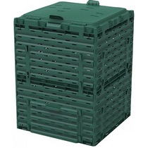 Компостер с крышкой Piteco (Питеко) 300 л зелёный