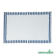 Стенка для садового тента Green Glade 4140 1,95х2,95м полиэстер с москитной сеткой синяя