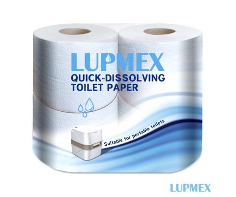Туалетная бумага для биотуалетов Lupmex