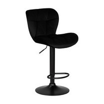 Стул барный BARNY BLACK (черный велюр (MJ9-101))