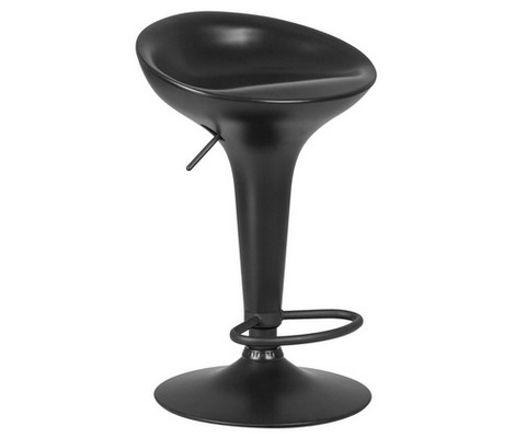 Стул барный BOMBA BLACK (черный)