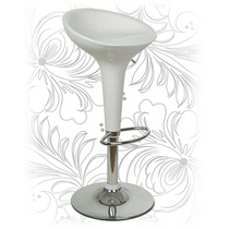 Барный стул Bomba (Бомба) LM-1004, цвет: белый