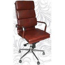 Кресло для руководителя LMR-103F, цвет: коричневый