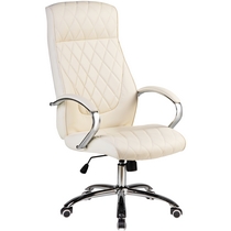 Кресло для руководителя LMR-117B, цвет: кремовый