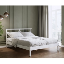 Кровать двуспальная Войвыв 140x200 (белый)