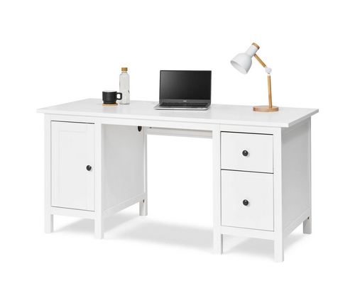 Стол письменный Кымор 155х65х74 (белый)