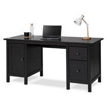 Стол письменный Кымор 155х65х74 (черный)