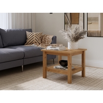 Стол журнальный Кымор 55х55 (светло-коричневый)