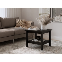 Стол журнальный Кымор 55х55 (черный)