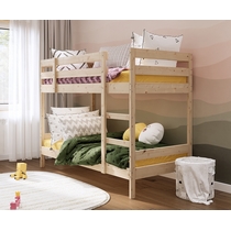 Кровать двухъярусная Ош 90x200 (без отделки)