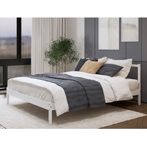 Кровать двуспальная Ускар 140x200 (белый)