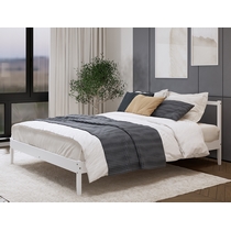 Кровать двуспальная Ускар 160x200 (белый)