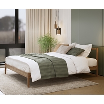 Кровать двуспальная Ускар 160x200 (коричневый)