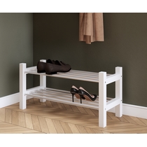 Полка для обуви Мича 82x32 (белый)