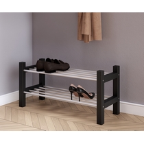 Полка для обуви Мича 82x32 (черный)