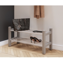 Полка для обуви Мича 82x32 (серый)