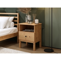 Тумба прикроватная Тирана 48х39 (светло-коричневый)