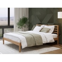 Кровать двуспальная Тирана 160x200 (светло-коричневый)