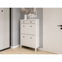 Тумба для обуви Кымор 89х127х30 (белый)