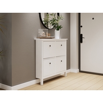 Тумба для обуви Кымор 106х101х22 (белый)