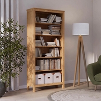 Стеллаж Кымор 90х198х37 (светло-коричневый)