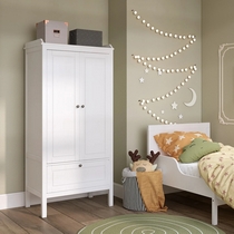 Шкаф комбинированный Коч c 1 ящиком 80х171х50 (белый)