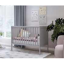 Кровать детская Коч 60х120 (светло-серый)