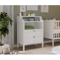 Комод-стол пеленальный Коч 78х108х50 (белый)