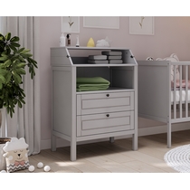 Комод-стол пеленальный Коч 78х108х50 (светло-серый)