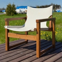 Кресло Выльгорт 64х72х63 (темно-коричневый, чехол светло-бежевый)