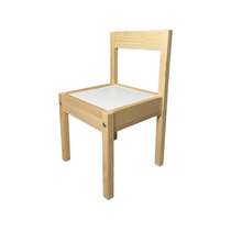 Стул детский Корпи 29х51х29 (без отделки, белый)