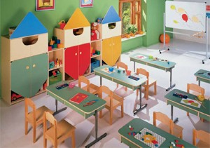 Учебная комната для детского сада