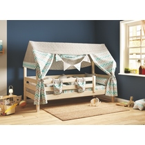 Кровать-домик Соня (прозрачный лак)