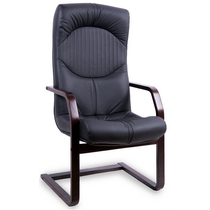 Кресло для руководителя Гермес экстра конференц (обивка экокожа)