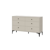 Комод 6-ящиков MOON КМ-3.1 (кашемир)