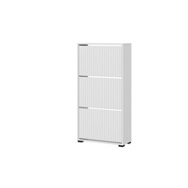 Тумба для обуви 3 ящика MOON (белый)