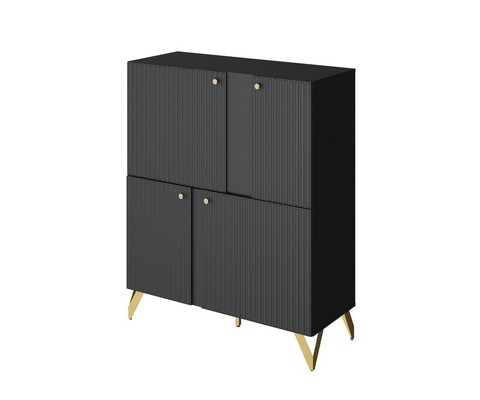 Комод КД-2 RENO (черный)