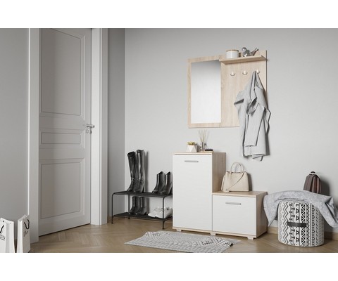 Стенка для прихожей Fun КП-1 (дуб сонома)