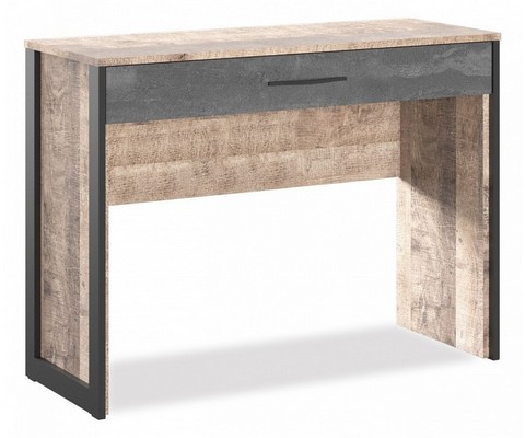 Стол туалетный Hugo (дуб гранж, черный)