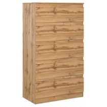 Комод 5 ящиков STERN (дуб вотан)