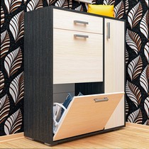 Обувница ОБ-1 с ящиком и дверцей (дуб венге/дуб сонома)