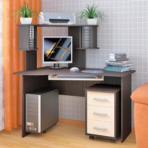 Стол компьютерный угловой СК-13 (дуб венге/дуб молочный)