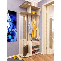 Прихожая компактная с зеркалом ПР-2 (дуб сонома)