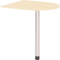 Брифинг-приставка к столу А-06 (дуб молочный)