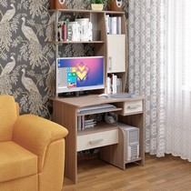 Стол компьютерный с надстройкой СК-48 (ясень шимо темный/ясень шимо светлый)