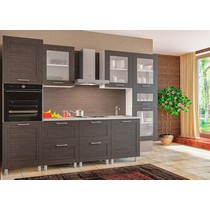 Кухня модульная Монако 6 (дуб венге)