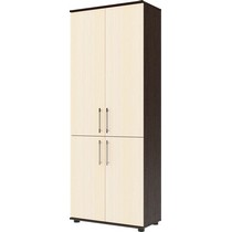 Шкаф для документов закрытый А-16 (дуб венге/дуб молочный)